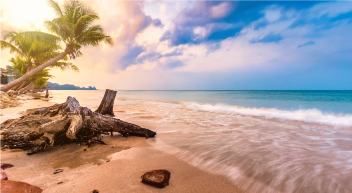 ทะเลจันทบุรี หาดเจ้าหลาว